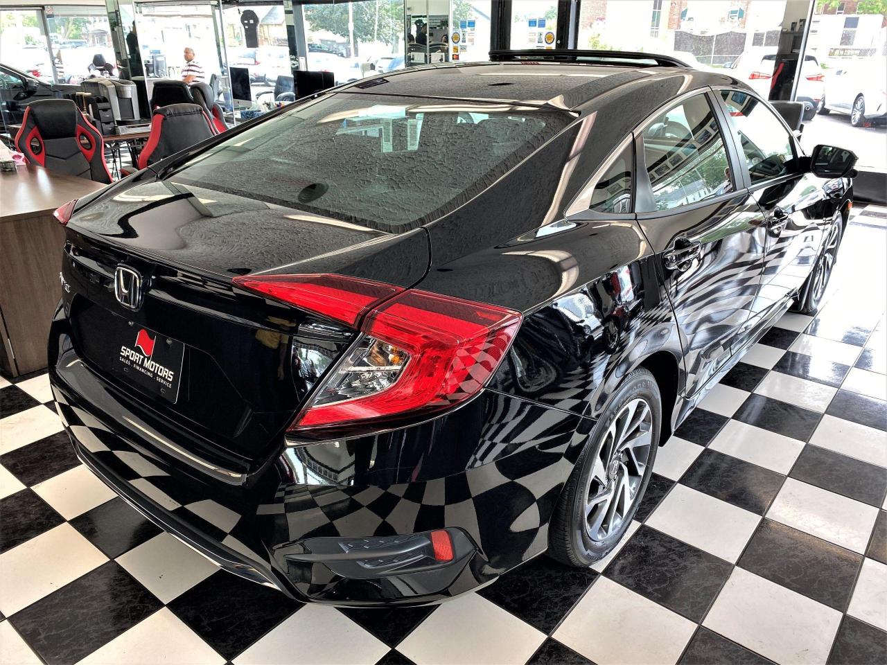 2019 Honda Civic EX+LaneKeep+Camera+ApplePlay+CLEAN CARFAX - Photo #4
