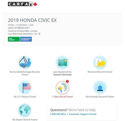 2019 Honda Civic EX+LaneKeep+Camera+ApplePlay+CLEAN CARFAX Photo13