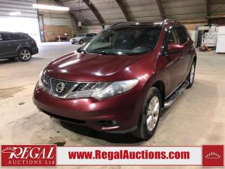 Used 2012 Nissan Murano SV for sale in Calgary, AB