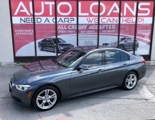<p>***EASY FINANCE APPROVALS*** M-SPORT EDITION!!!!!BMW BUILDS ONE OF THE BEST LUXURY MID-SIZE SPORT SEDANS AROUND!! THIS VEHCIEL HAS A SPORTIER ATTITUDE THAN MOST WITH LOW KMS-LEATHERI-AWD-BLUETOOTH-BACK UP CAM AND MORE! LOVE AT FIRST SIGHT! VEHICLE IS LIKE NEW! QUALITY ALL AROUND VEHICLE. THE 2018 330Xi IS A SLEEKLY STYLED UNIQUE AND POLARIZING VEHICLE THAT STANDS OUT FROM THE GROWING CROWD OF MID-SIZE LUXURY SEDANS. THE 2018 330Xi IS VERY IMPRESSIVE AND LOADED WITH NEW FEATURES AND STYLING AND AN EMPHASIS ON SIMPLICITY AND FUNCTIONALITY LIKE NO OTHER. ABSOLUTELY FLAWLESS, SMOOTH, SPORTY RIDE AND GREAT ON GAS! MECHANICALLY A+ DEPENDABLE, RELIABLE, COMFORTABLE, CLEAN INSIDE AND OUT. POWERFUL YET FUEL EFFICIENT ENGINE. HANDLES VERY WELL WHEN DRIVING.</p><p> </p><p>****Make this yours today BECAUSE YOU DESERVE IT****</p><p> </p><p>WE HAVE SKILLED AND KNOWLEDGEABLE SALES STAFF WITH MANY YEARS OF EXPERIENCE SATISFYING ALL OUR CUSTOMERS NEEDS. THEYLL WORK WITH YOU TO FIND THE RIGHT VEHICLE AND AT THE RIGHT PRICE YOU CAN AFFORD. WE GUARANTEE YOU WILL HAVE A PLEASANT SHOPPING EXPERIENCE THAT IS FUN, INFORMATIVE, HASSLE FREE AND NEVER HIGH PRESSURED. PLEASE DONT HESITATE TO GIVE US A CALL OR VISIT OUR INDOOR SHOWROOM TODAY! WERE HERE TO SERVE YOU!!</p><p> </p><p>***Financing***</p><p> </p><p>We offer amazing financing options. Our Financing specialists can get you INSTANTLY approved for a car loan with the interest rates as low as 3.99% and $0 down (O.A.C). Additional financing fees may apply. Auto Financing is our specialty. Our experts are proud to say 100% APPLICATIONS ACCEPTED, FINANCE ANY CAR, ANY CREDIT, EVEN NO CREDIT! Its FREE TO APPLY and Our process is fast & easy. We can often get YOU AN approval and deliver your NEW car the SAME DAY.</p><p> </p><p>***Price***</p><p> </p><p>FRONTIER FINE CARS is known to be one of the most competitive dealerships within the Greater Toronto Area providing high quality vehicles at low price points. Prices are subject to change without notice. All prices are price of the vehicle plus HST, Licensing & Safety Certification. <span style=font-family: Helvetica; font-size: 16px; -webkit-text-stroke-color: #000000; background-color: #ffffff;>DISCLAIMER: This vehicle is not Drivable as it is not Certified. All vehicles we sell are Drivable after certification, which is available for $695 but not manadatory.</span> </p><p> </p><p>***Trade*** Have a trade? Well take it! We offer free appraisals for our valued clients that would like to trade in their old unit in for a new one.</p><p> </p><p>***About us***</p><p> </p><p>Frontier fine cars, offers a huge selection of vehicles in an immaculate INDOOR showroom. Our goal is to provide our customers WITH quality vehicles AT EXCELLENT prices with IMPECCABLE customer service. Not only do we sell vehicles, we always sell peace of mind!</p><p> </p><p>Buy with confidence and call today 416-759-2277 or email us to book a test drive now! frontierfinecars@hotmail.com Located @ 1261 Kennedy Rd Unit a in Scarborough</p><p> </p><p>***NO REASONABLE OFFERS REFUSED***</p><p> </p><p>Thank you for your consideration & we look forward to putting you in your next vehicle! Serving used cars Toronto, Scarborough, Pickering, Ajax, Oshawa, Whitby, Markham, Richmond Hill, Vaughn, Woodbridge, Mississauga, Trenton, Peterborough, Lindsay, Bowmanville, Oakville, Stouffville, Uxbridge, Sudbury, Thunder Bay,Timmins, Sault Ste. Marie, London, Kitchener, Brampton, Cambridge, Georgetown, St Catherines, Bolton, Orangeville, Hamilton, North York, Etobicoke, Kingston, Barrie, North Bay, Huntsville, Orillia</p>