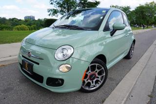 Used 2012 Fiat 500 SPORT / 1 OWNER / WELL SERVICED / CUTE /MINT GREEN for sale in Etobicoke, ON