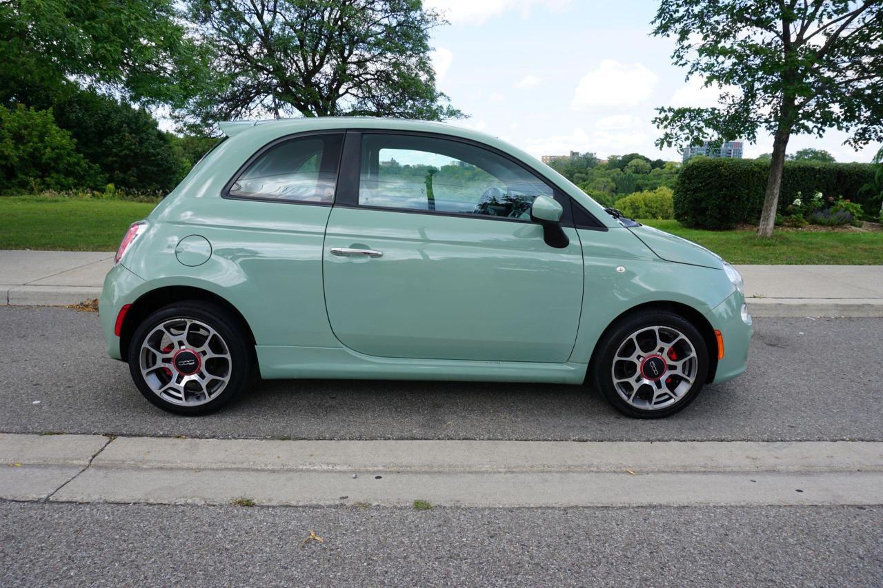 2012 Fiat 500 SPORT / 1 OWNER / WELL SERVICED / CUTE /MINT GREEN Photo4