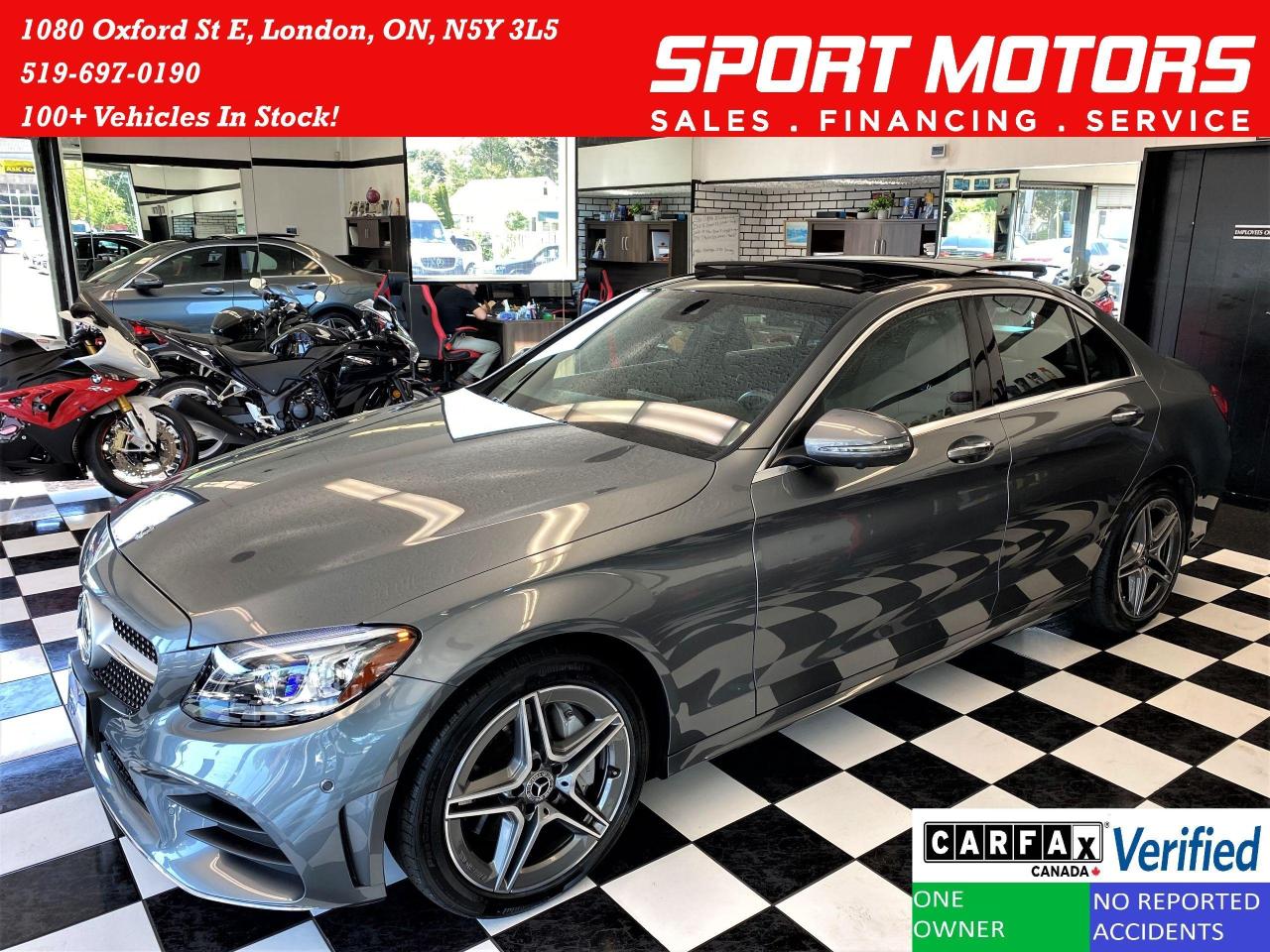 2019 Mercedes-Benz C-Class C 300 AMG PKG 4Matic+Finance @2.99%+CLEAN CARFAX