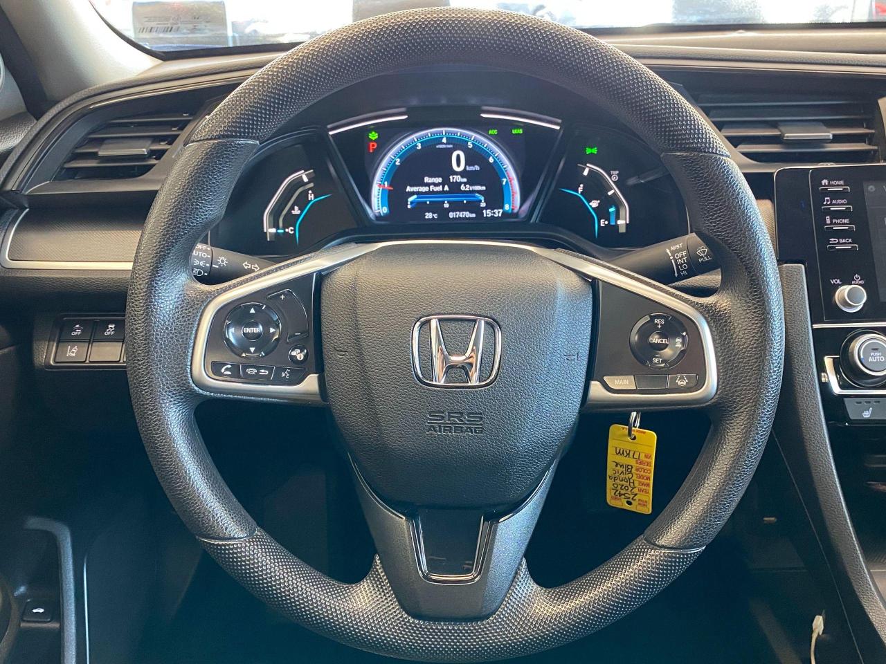 2020 Honda Civic LX+LaneKeep+Adaptive Cruise+ApplePlay+CLEAN CARFAX - Photo #9