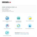 2020 Honda Civic LX+LaneKeep+Adaptive Cruise+ApplePlay+CLEAN CARFAX Photo79