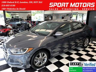 Used 2018 Hyundai Elantra GL SE+Sunroof+Push Start+Blind Spot+CLEAN CARFAX for sale in London, ON