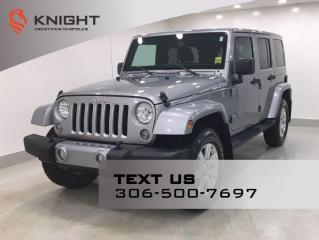 Used 2018 Jeep Wrangler JK Unlimited Sahara | Navigation | for sale in Regina, SK