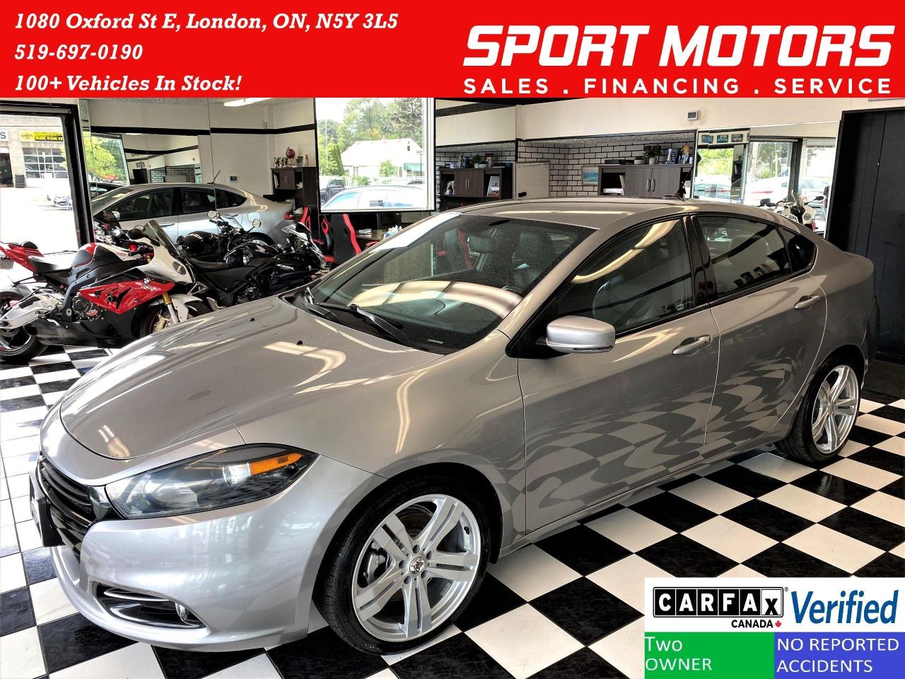2015 Dodge Dart GT+GPS+Heated Leather+Camera+CLEAN CARFAX+