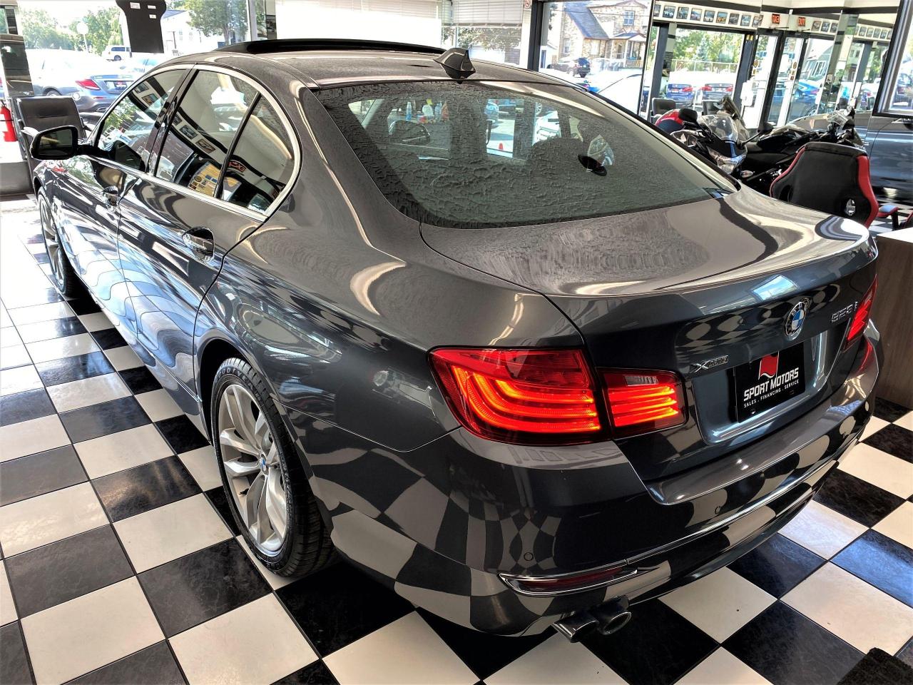 2016 BMW 5 Series 528i xDrive+GPS+Roof+Sensors+Xenons+CLEAN CARFAX Photo76