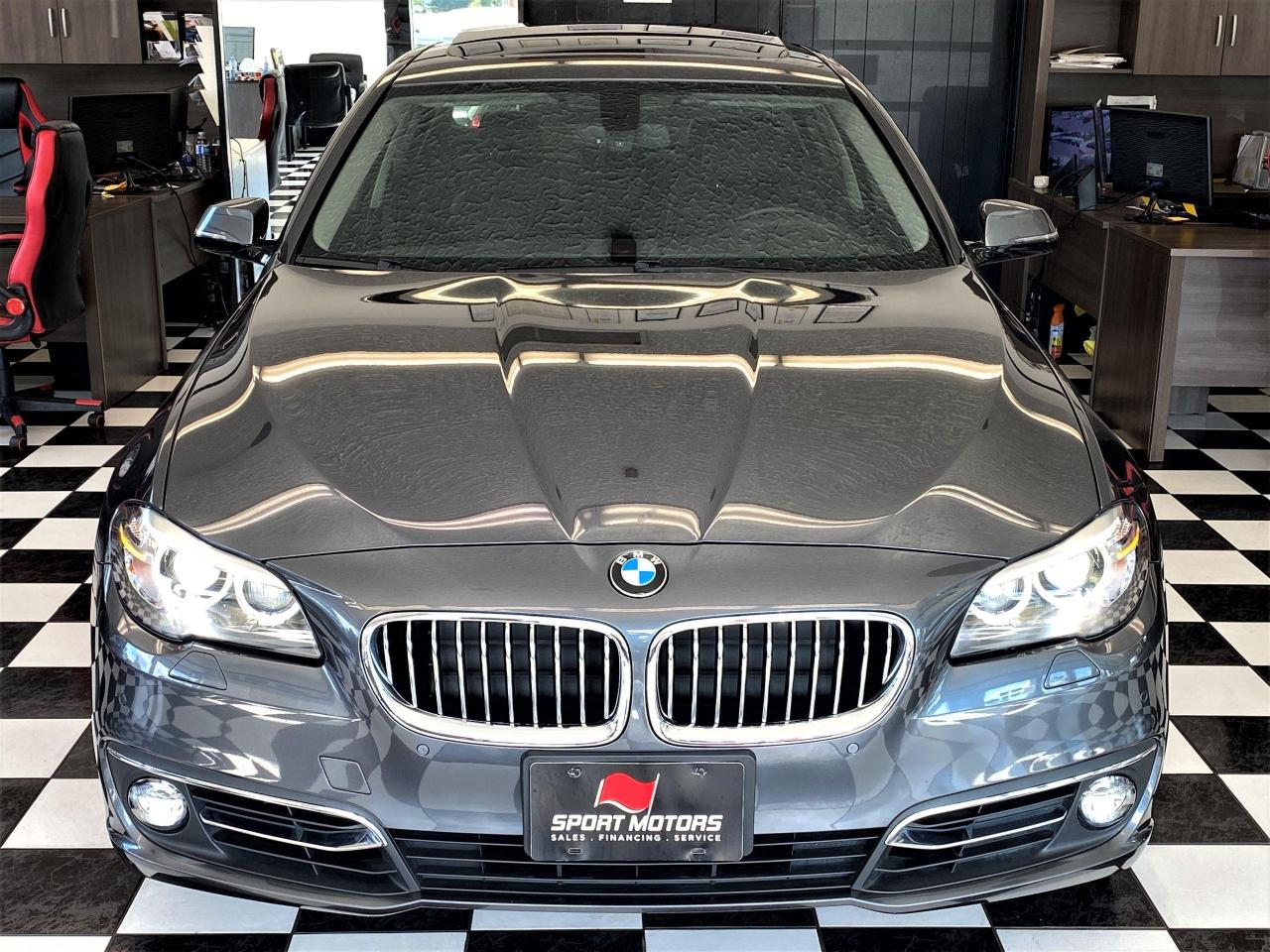 2016 BMW 5 Series 528i xDrive+GPS+Roof+Sensors+Xenons+CLEAN CARFAX Photo80