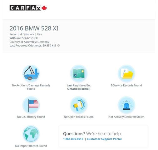 2016 BMW 5 Series 528i xDrive+GPS+Roof+Sensors+Xenons+CLEAN CARFAX Photo12