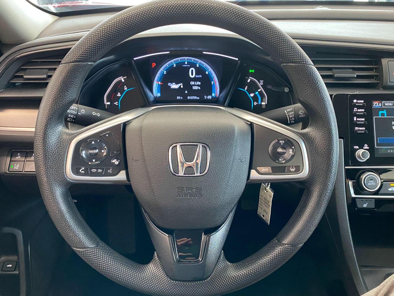 2019 Honda Civic LX+LaneKeep+Adaptive Cruise+ApplePlay+CLEAN CARFAX - Photo #9