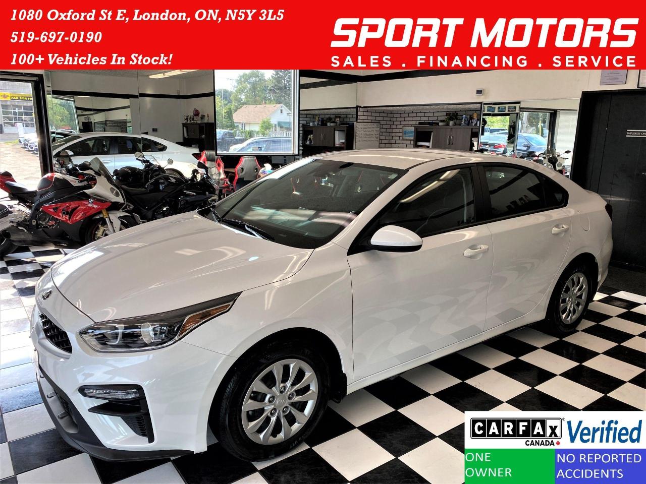 2019 Kia Forte LX+ApplePlay+Heated Seats & Steering+CLEAN CARFAX