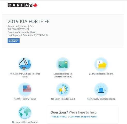 2019 Kia Forte LX+ApplePlay+Heated Seats & Steering+CLEAN CARFAX Photo12