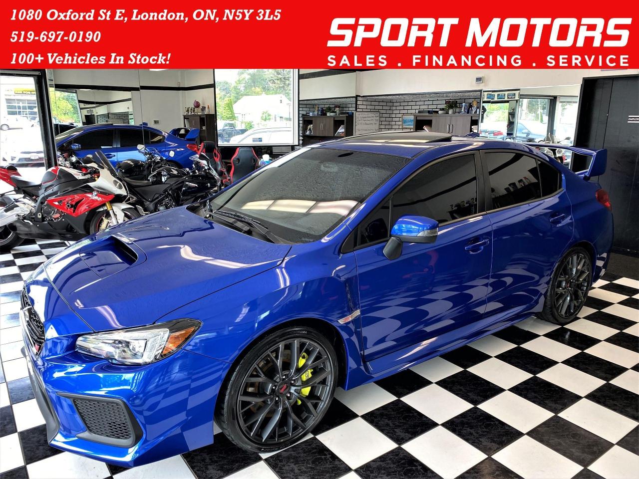2019 Subaru WRX STI Sport-tech+ApplePlay+Borla Exhaust+RECARO Seat - Photo #1