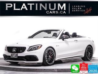 Used 2017 Mercedes-Benz C-Class AMG C63S, CONVERTIBLE, 503HP, NIGHT PKG, NAV, CAM for sale in Toronto, ON