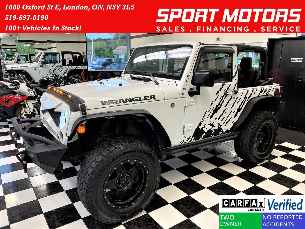 2016 Jeep Wrangler Sport+LED Lights+HARD TOP & SOFT TOP+CLEAN CARFAX - Photo #1