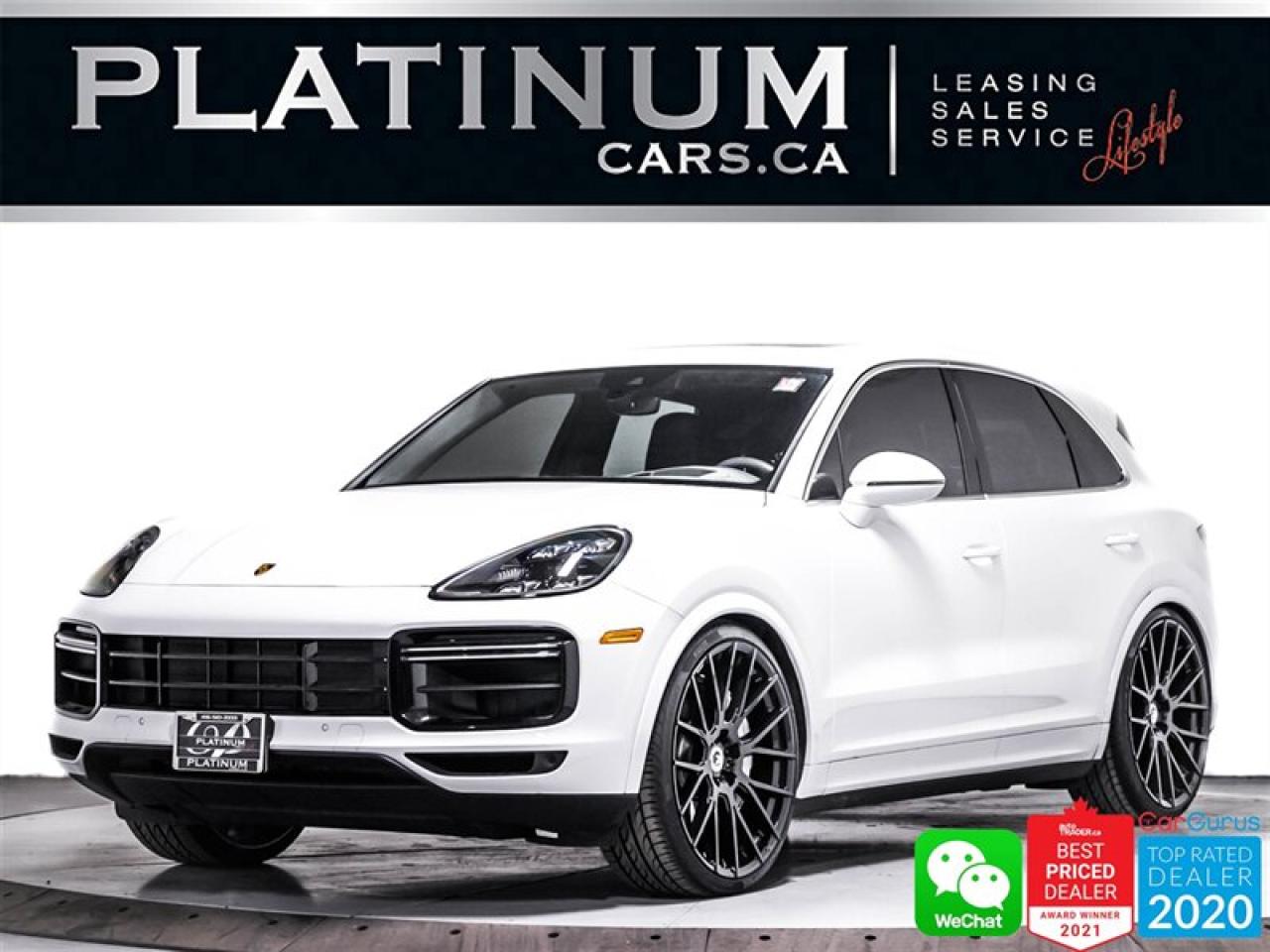 Used 2019 Porsche Cayenne Turbo, AWD, PREMIUM PLUS PKG, NAV, HUD, PANO, BOSE for sale in Toronto, ON