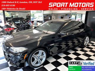 Used 2016 BMW 5 Series 528i xDrive M PKG+Camera+GPS+Xenons+CLEAN CARFAX for sale in London, ON