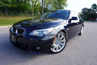 Used 2008 BMW 5 Series RARE / M-SPORT / 6 SPEED / NO ACCIDENTS / HEADS UP for sale in Etobicoke, ON