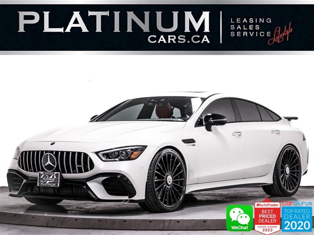 Used 2021 Mercedes-Benz AMG GT 63 S, 630HP, AMG AERO PKG, NIGHT PKG, DRIVE for sale in Toronto, ON