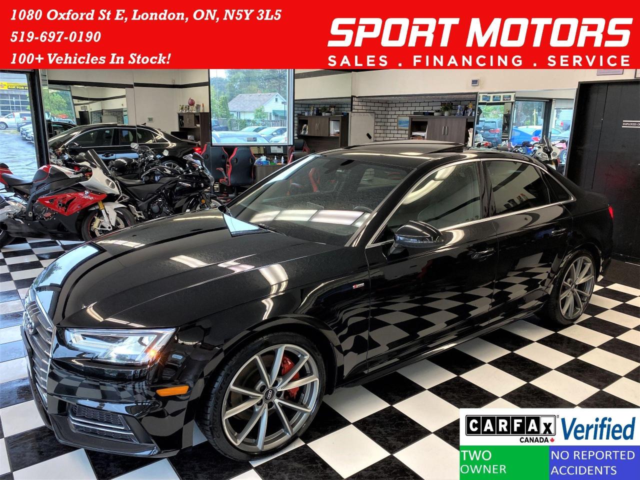 2017 Audi A4 S-Line Progressiv Quattro+GPS+Camera+ACCIDENT FREE - Photo #1