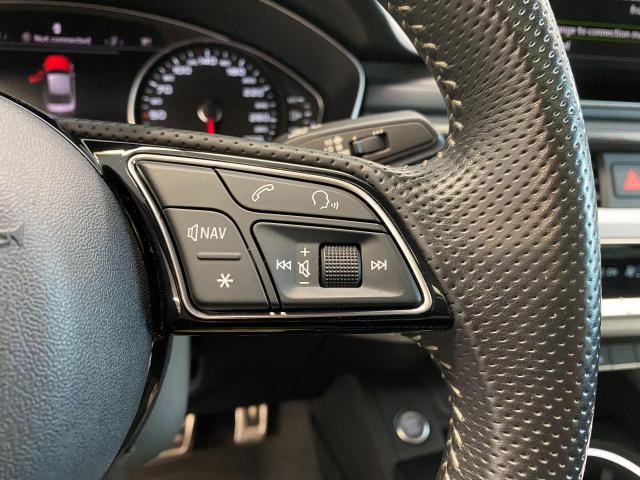 2017 Audi A4 S-Line Progressiv Quattro+GPS+Camera+ACCIDENT FREE Photo52