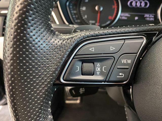 2017 Audi A4 S-Line Progressiv Quattro+GPS+Camera+ACCIDENT FREE Photo53