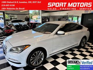 Used 2015 Hyundai Genesis Premium AWD+ApplePlay+Camera+Xenons+CLEAN CARFAX for sale in London, ON