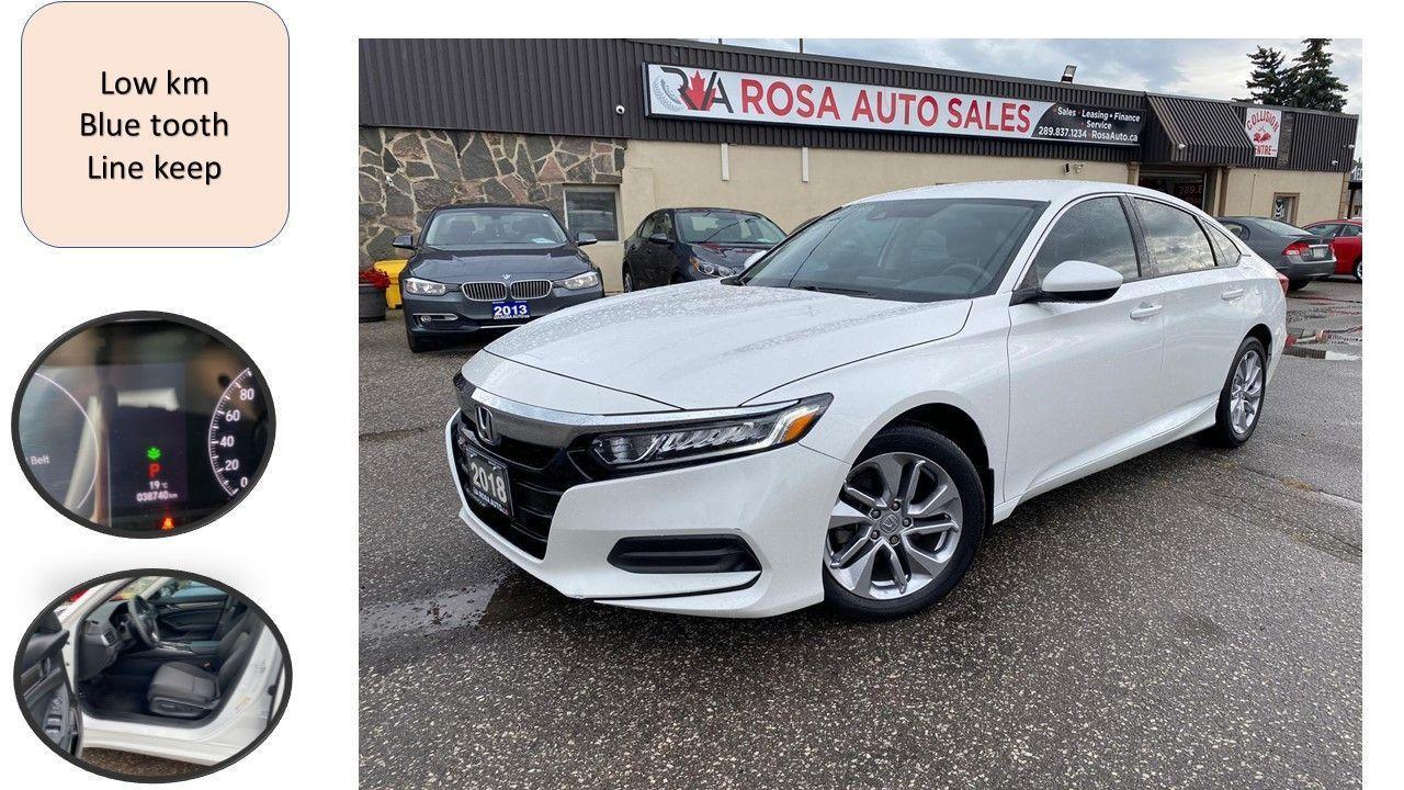 2018 Honda Accord AUTO LOW KM NO ACCIDENT LANE KEEP ANIT COLIOSION B