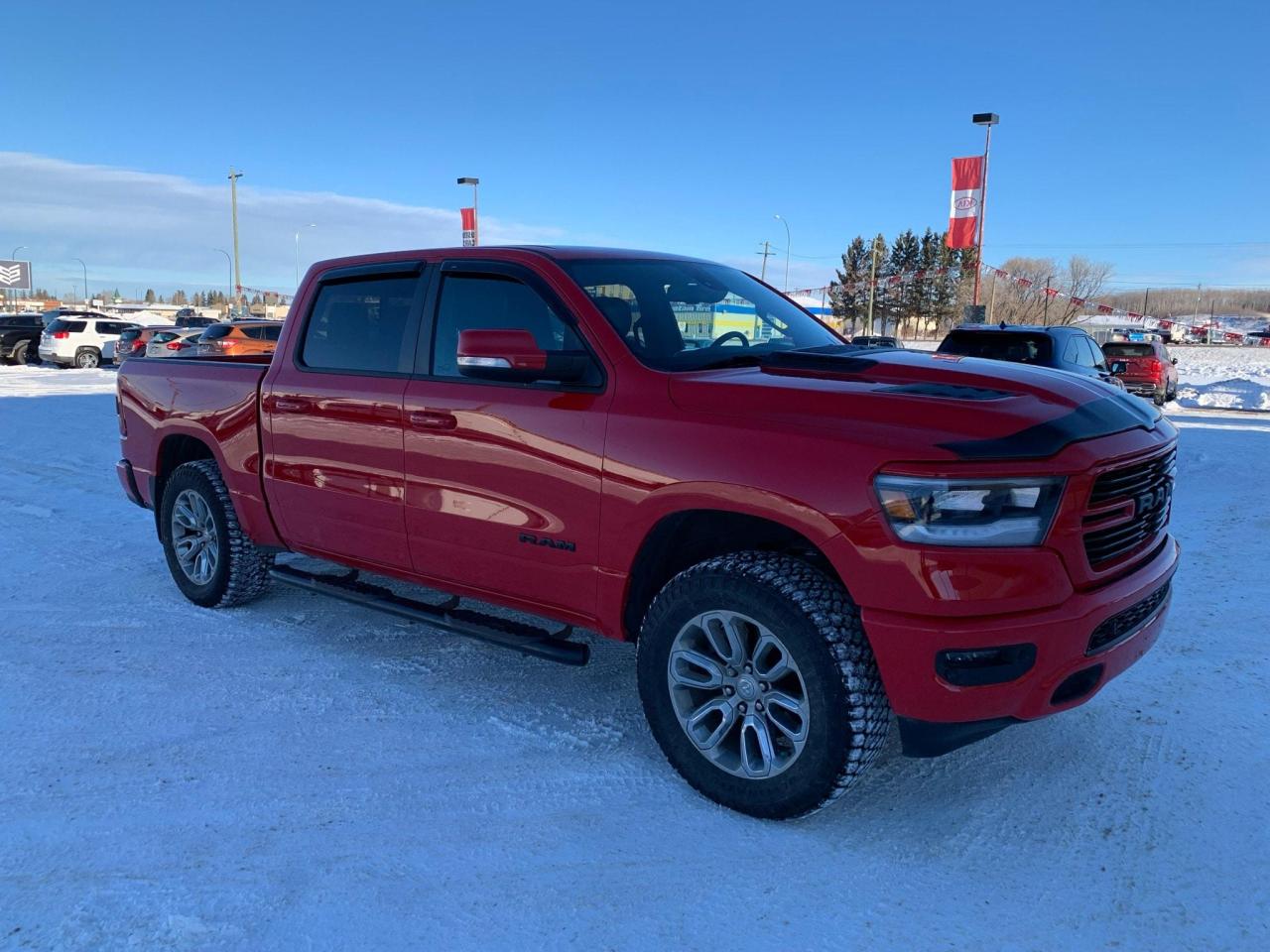 This vehicle wont be on the lot long! Youll appreciate its safety and convenience features! This 4 door, 5 passenger truck still has fewer than 60,000 kilometers! Top features include air conditioning, heated door mirrors, a trailer hitch, and remote keyless entry. You will have a pleasant shopping experience that is fun, informative, and never high pressured. Please dont hesitate to give us a call.