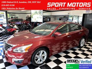 Used 2013 Nissan Altima 2.5 SL+Blind Spot+Leather+GPS+ROOF+CLEAN CARFAX for sale in London, ON