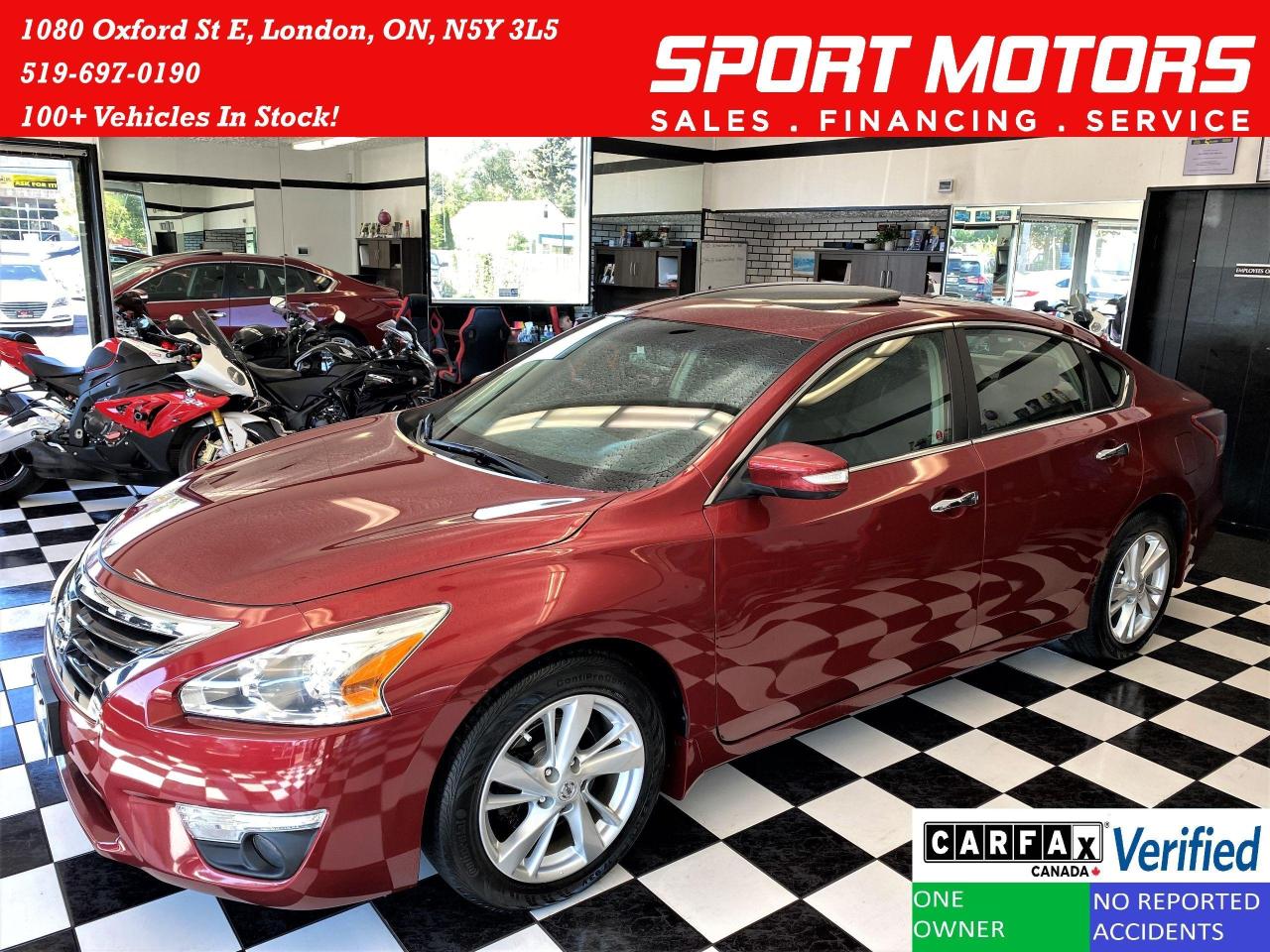 2013 Nissan Altima 2.5 SL+Blind Spot+Leather+GPS+ROOF+CLEAN CARFAX - Photo #1