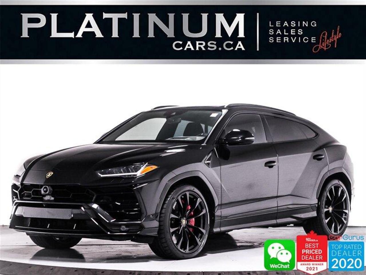 Used 2019 Lamborghini Urus 641HP, OLFSEN SOUND, ADAS PKG, MASSAGE SEATS for sale in Toronto, ON