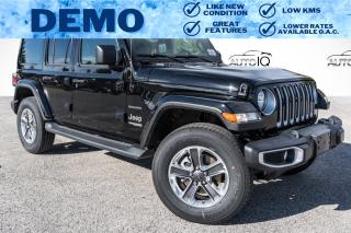 Used 2021 Jeep Wrangler Unlimited Sahara DEALER DEMO! for sale in Barrie, ON