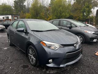 <p>2016 Toyota Corolla LE</p><div>Only 88,000 km’s !!!!!!<br />Safety included <br /><br />Automatic <br />AC<br />Backup Camera<br />Bluetooth <br />Alloy wheels <br />USB & Aux Input <br />Heated seats<br />Steering wheel controls<br />Heated mirrors <br />Keyless entry<br /><br />$12,800 + HST<br /><br />Quebec & Ontario safety available <br /><br />Carfax report provided <br /><br />Autoland Read Less</div>