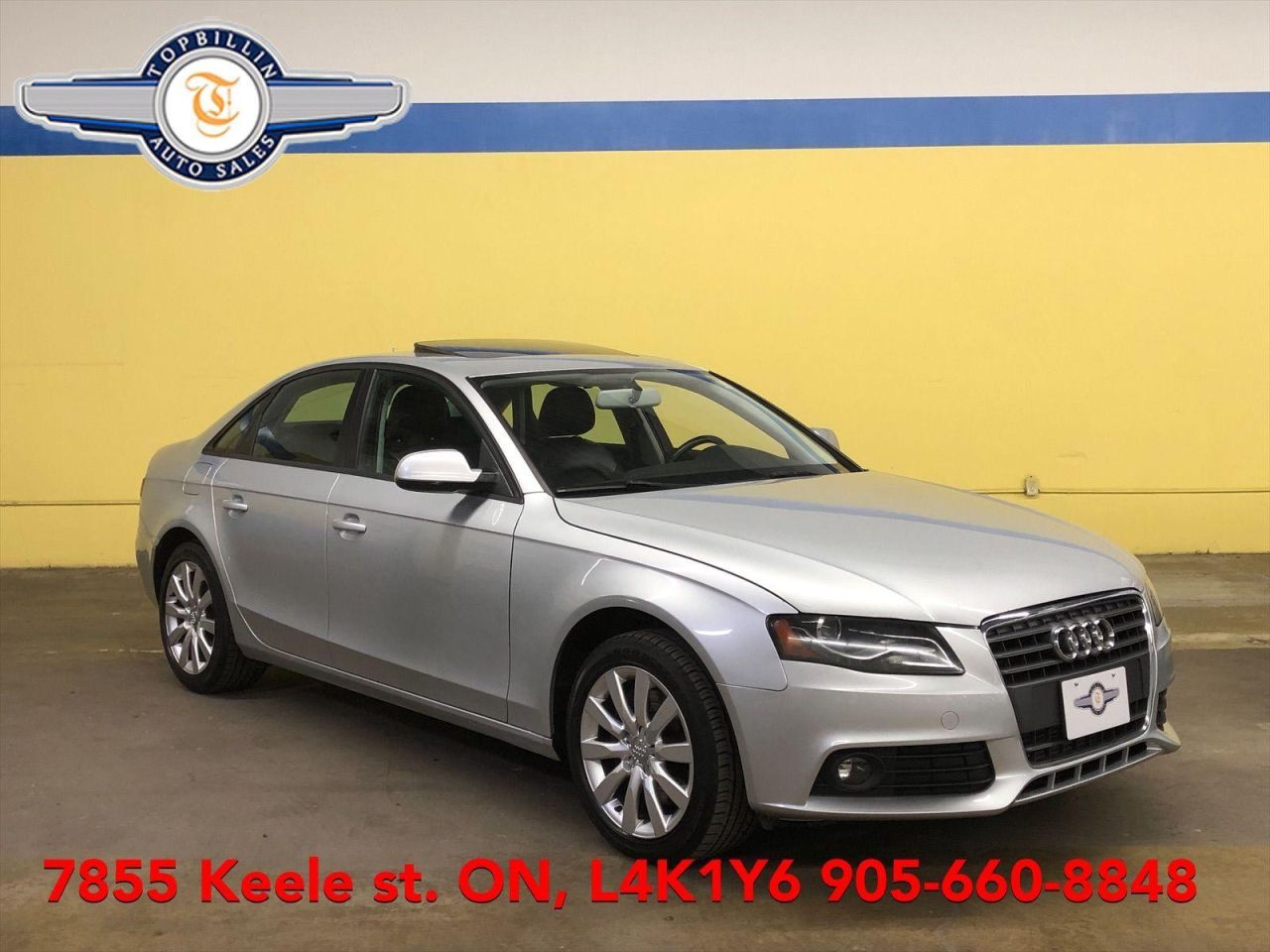 2010 Audi A4 2.0T, Leather, Roof, 2 Years Warranty