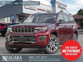 New 2021 Jeep Grand Cherokee All-New L Overland for sale in Niagara Falls, ON