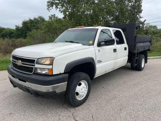 2006 Chevrolet Silverado 3500 CREW CAB 4X4 DUMP TRUCK - Photo #1