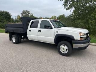 2006 Chevrolet Silverado 3500 CREW CAB 4X4 DUMP TRUCK - Photo #4