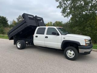 2006 Chevrolet Silverado 3500 CREW CAB 4X4 DUMP TRUCK - Photo #8