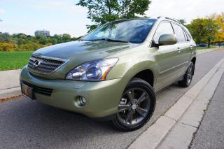 <p>Check out this stunning RARE, Ultra Premium RX400H in Desert Sage Metallic. This beauty is a local Canadian RX in great shape with a clean carfax history. If youre looking for an SUV with all the bells and whistles plus Lexus luxury and reliablity while being extremely fuel efficient and looking stylish all at the same time. This one comes loaded with Navigation, Backup Camera, Rear DVD Entertainment system and a Hitch for all your toys. It also comes certified for your convenience and included at our list price is a 3 month 3000km limited powertrain warranty for your peace of mind. Call or Email today to book your appointment before its gone. <br /><br /></p><p>Come see us at our central location @ 2044 Kipling AVE (BEHIND PIONEER GAS STATION)</p>