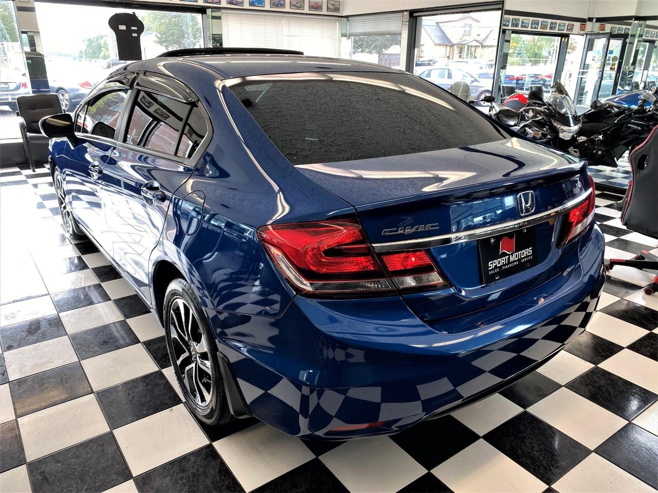 2015 Honda Civic EX+Camera+New Tires & Brakes+Roof+CLEAN CARFAX - Photo #2