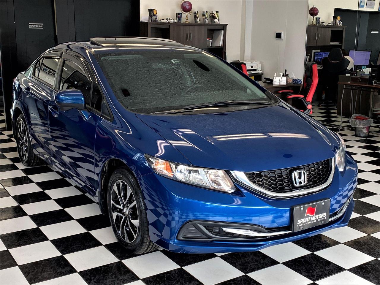 2015 Honda Civic EX+Camera+New Tires & Brakes+Roof+CLEAN CARFAX - Photo #5