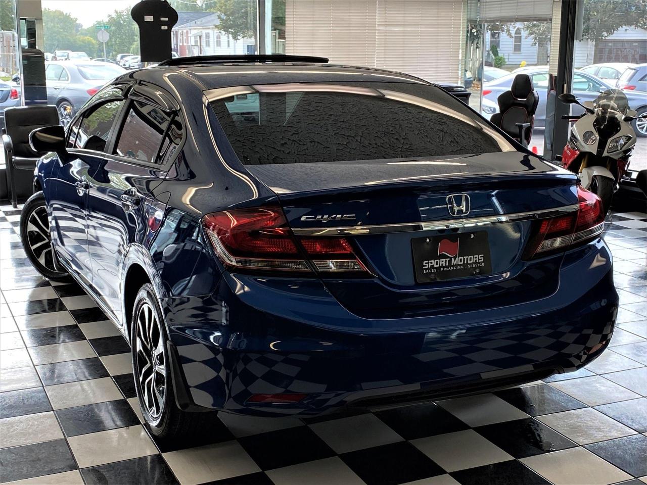 2015 Honda Civic EX+Camera+New Tires & Brakes+Roof+CLEAN CARFAX - Photo #14