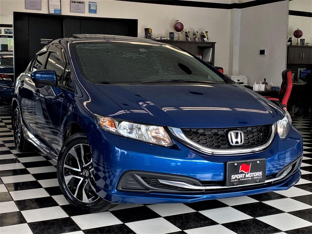 2015 Honda Civic EX+Camera+New Tires & Brakes+Roof+CLEAN CARFAX - Photo #15