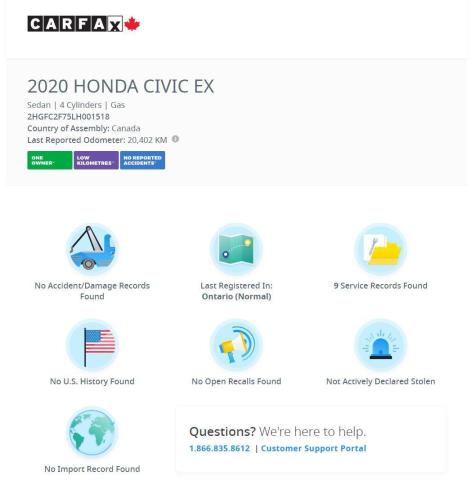 2020 Honda Civic EX+LaneKeep+Camera+ApplePlay+CLEAN CARFAX Photo13