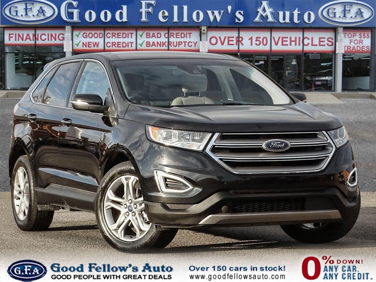 2018 Ford Edge TITANIUM, LEATHER SEATS, NAVI, REARVIEW CAMERA
