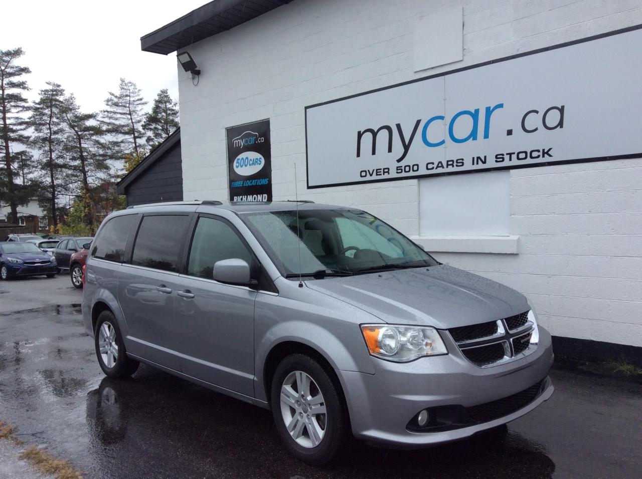 Used 2019 Dodge Grand Caravan Crew LEATHER, NAV, PWR DOORS, HATCH, LOADED!! for sale in Richmond, ON