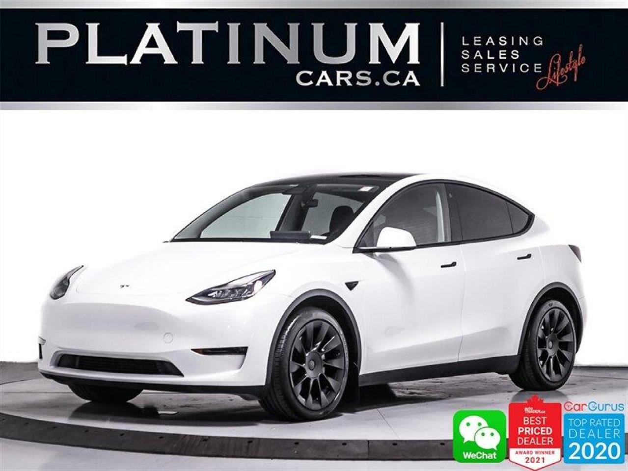 Used 2021 Tesla Model Y Long Range, AUTOPILOT ,DUAL MOTOR, INDUCTION WHEEL for sale in Toronto, ON